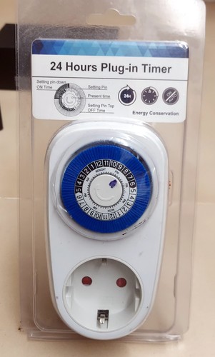 Programmatore timer 24h - 24h,